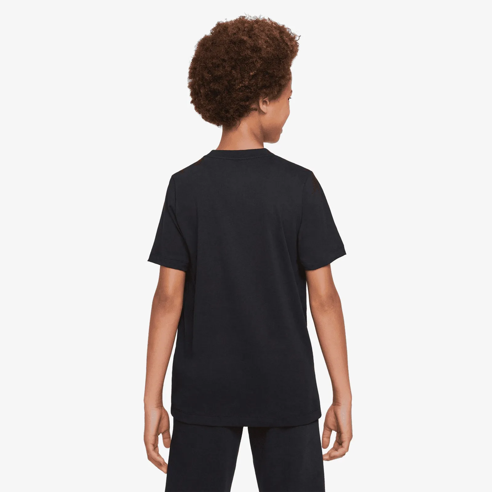 Nike 'Just Do It' Basketball Youth Tee - Black