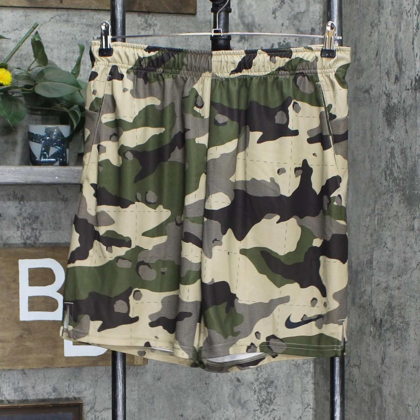 Nike Men's Dri-fit Camo Training Shorts