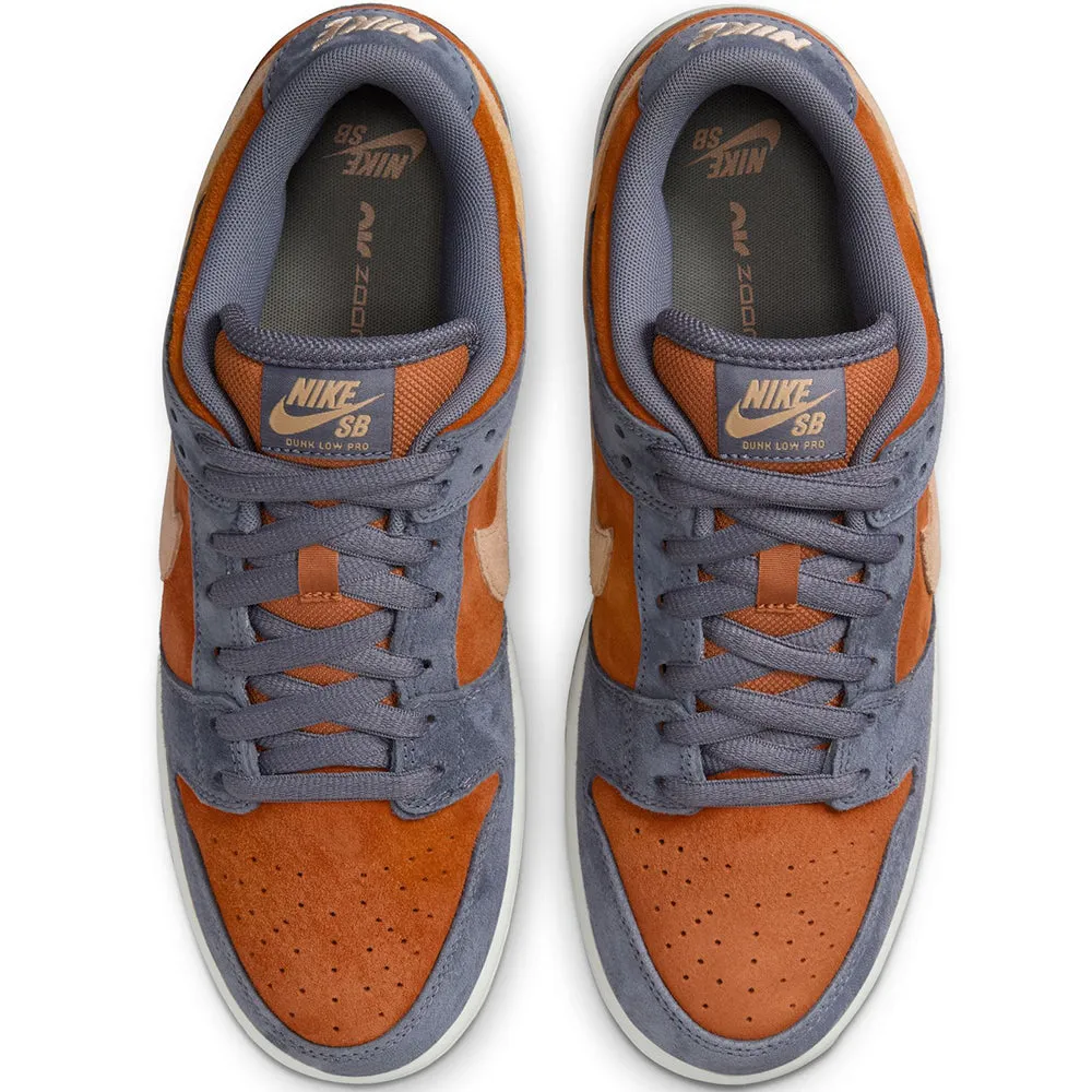 Nike SB Dunk Low Pro Shoes Light Carbon/Sesame-Monarch-Summit White