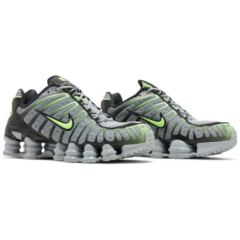 Nike Shox TL Wolf Grey Lime Blast