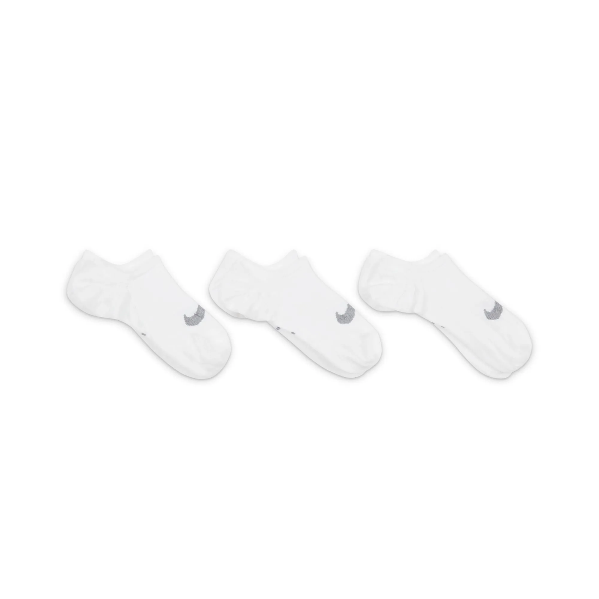 Nike Women Everyday Plus Lightweight Training Footie Socks (3 Pairs) | SX5277-101