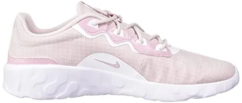 Nike Women's WMNS Explore Strada Barely Rose/White-Plum Chalk Running Shoe-6 Kids UK (CD7091)