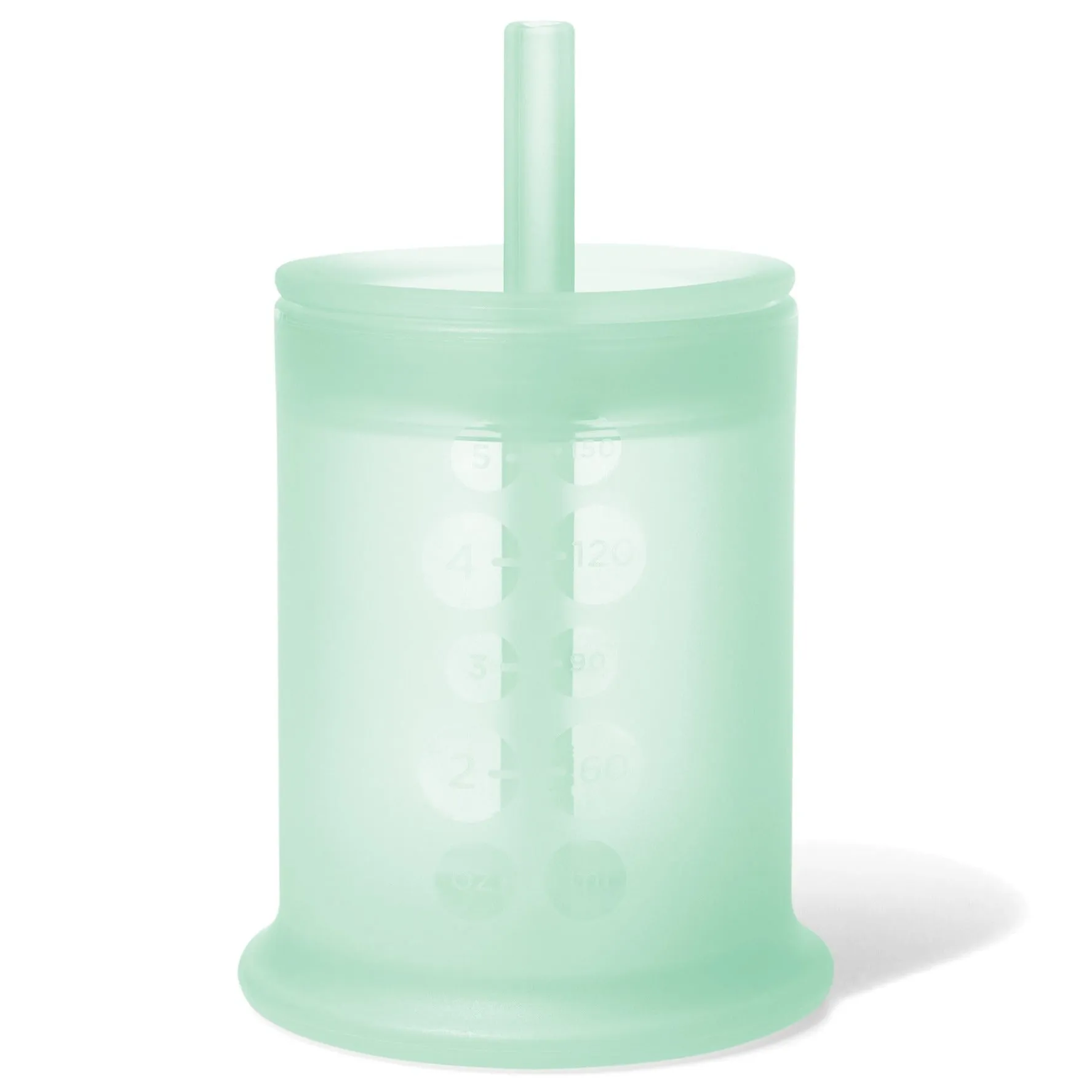 Olababy Traning Cup with Lid   Straw | Mint