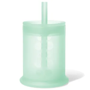 Olababy Traning Cup with Lid   Straw | Mint