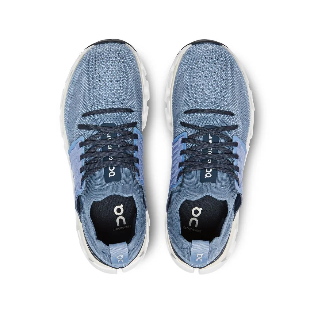 On Running Cloudswift 3 (Womens) - Metal/White