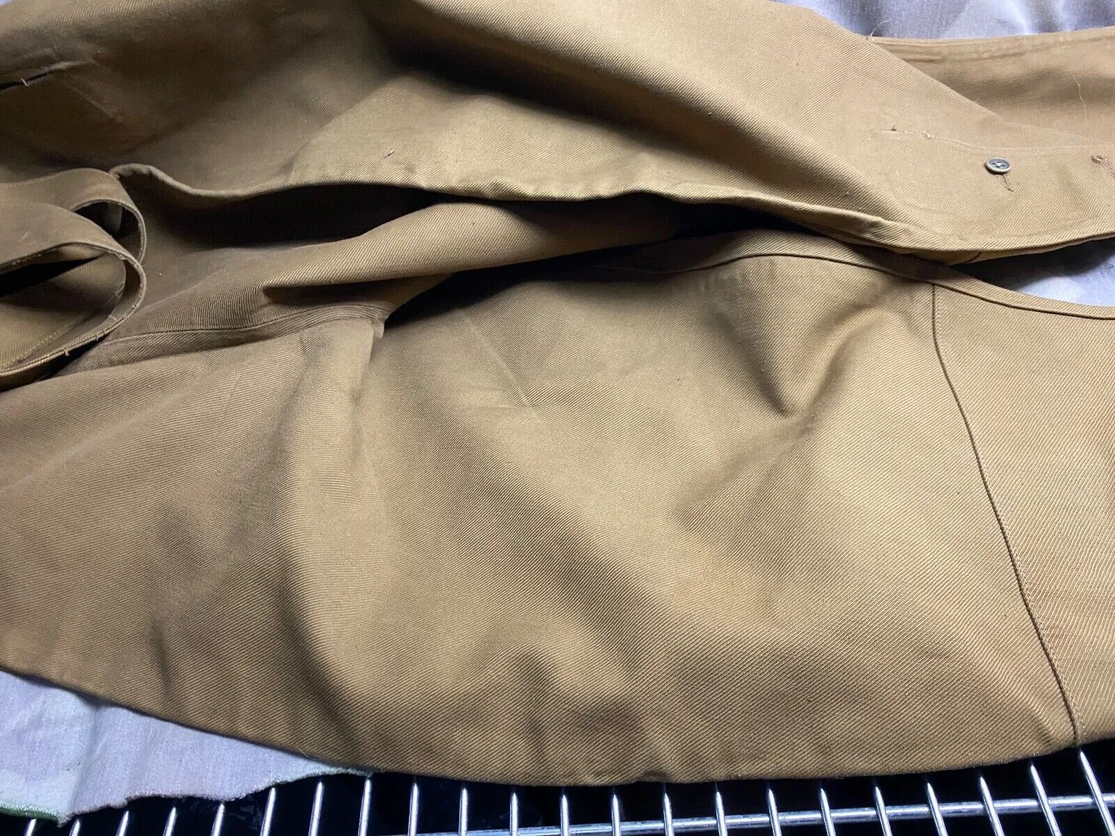 Original WW2 British Army Despatch Rider's Waterproof Trousers Superb Condi