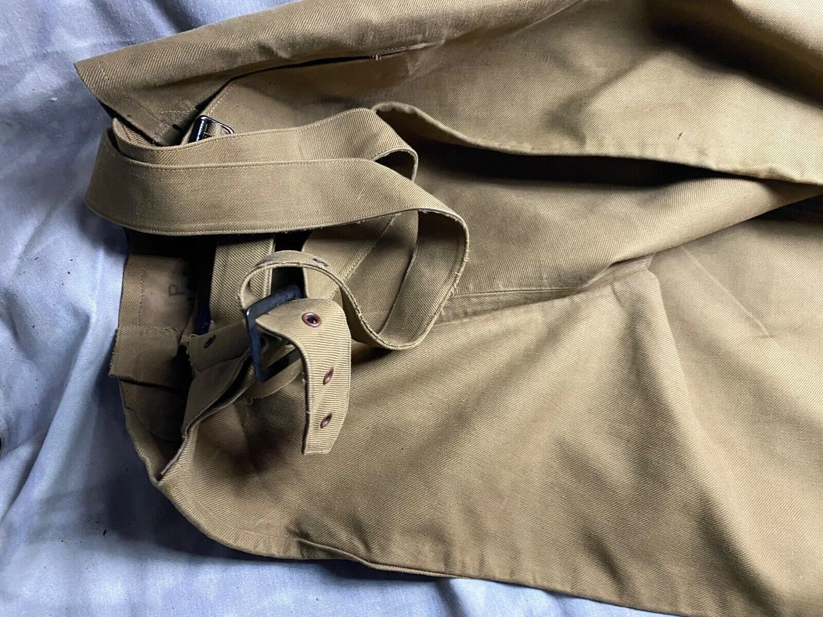 Original WW2 British Army Despatch Rider's Waterproof Trousers Superb Condi