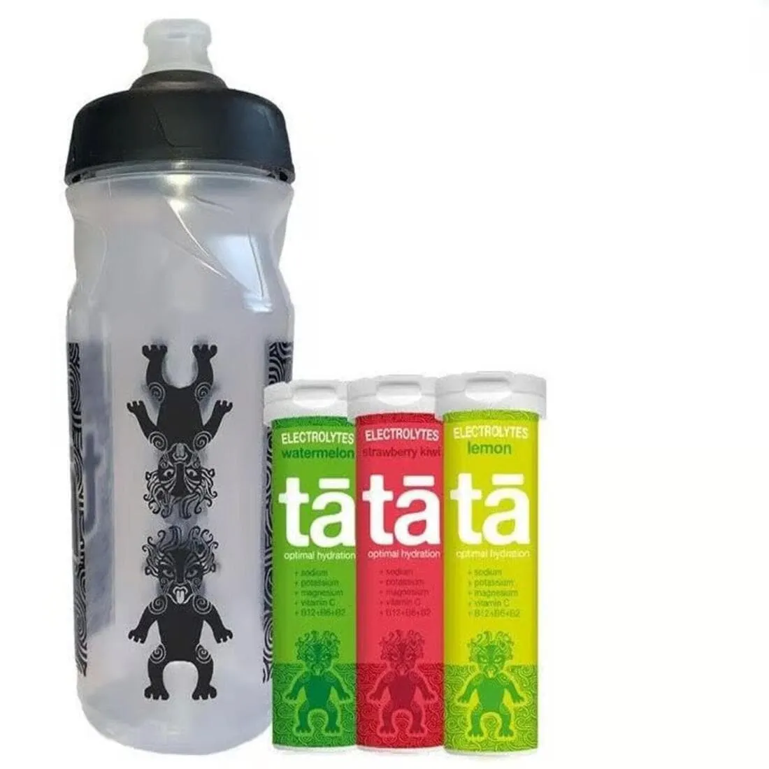 PACK HYDRATATION 5 UN BIDON 650mL  3 tube d'hydratation