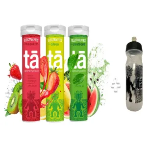 PACK HYDRATATION 5 UN BIDON 650mL  3 tube d'hydratation