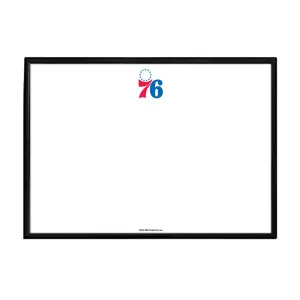 Philadelphia 76ers: Framed Dry Erase Wall Sign