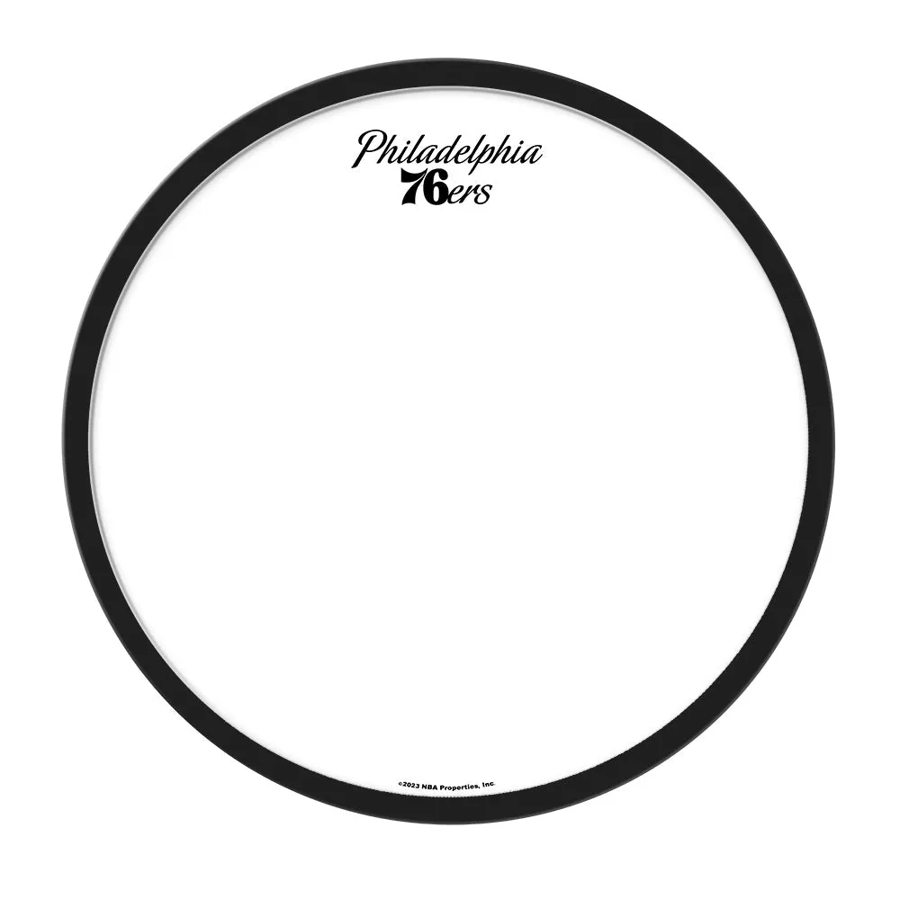 Philadelphia 76ers: Modern Disc Dry Erase Wall Sign