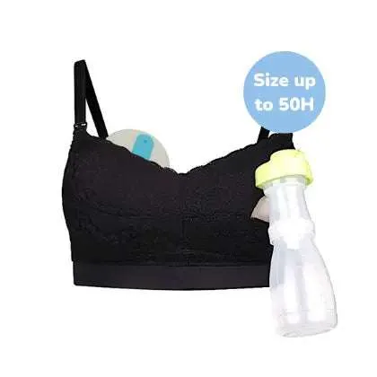 Pippa Cushioned Nursing   Handsfree Pumping Bra