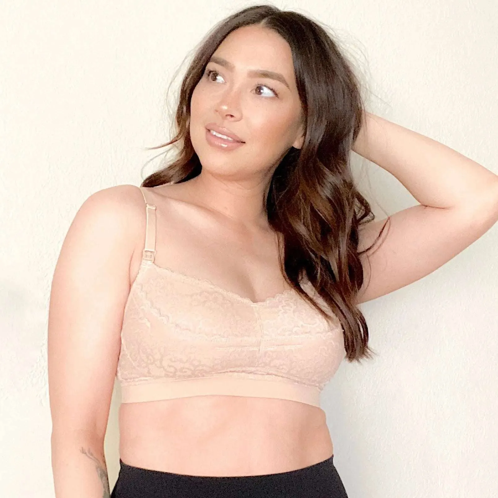 Pippa Cushioned Nursing   Handsfree Pumping Bra
