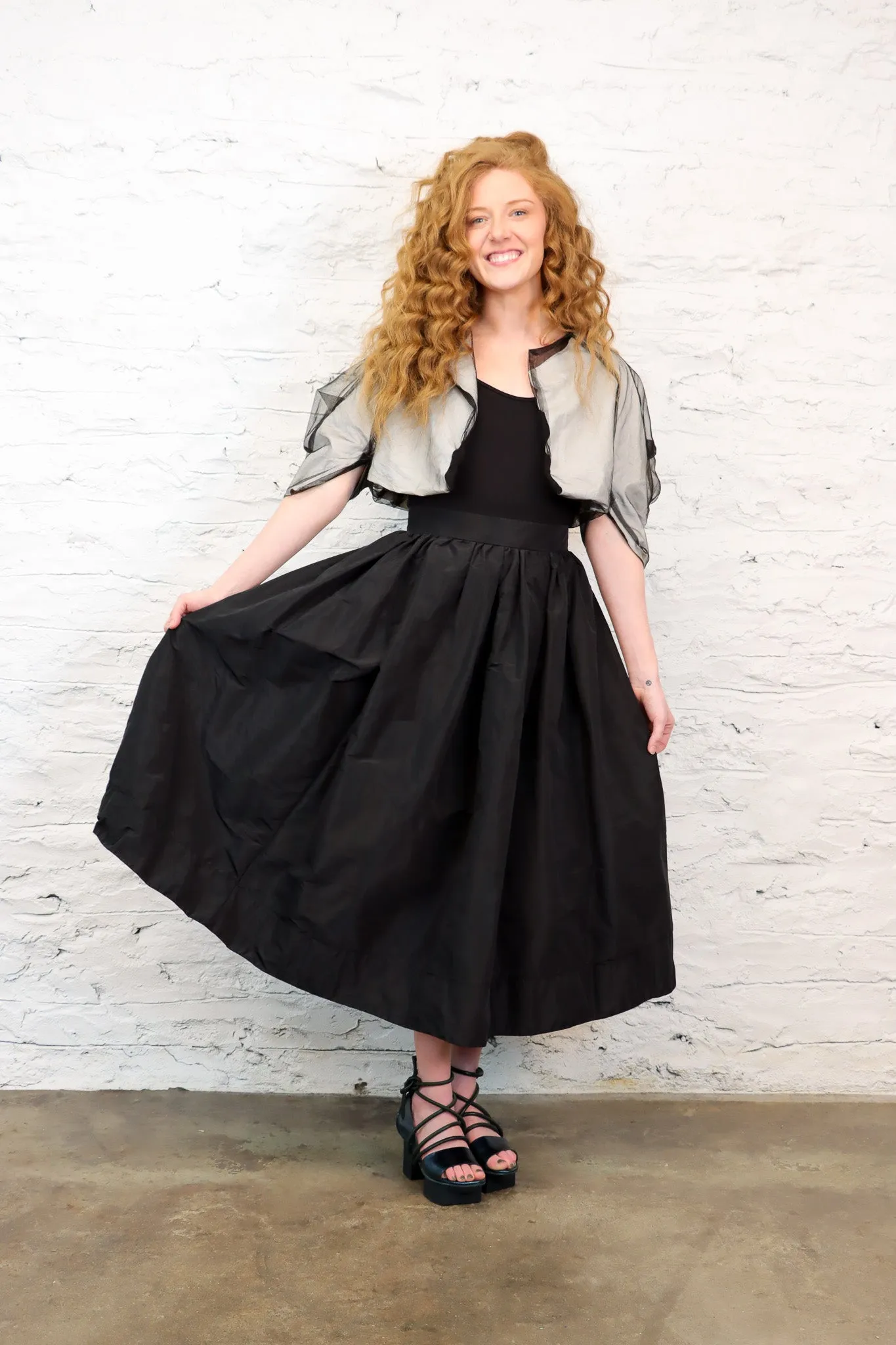 PLUSLAVIE PLÜ Button Up Skirt