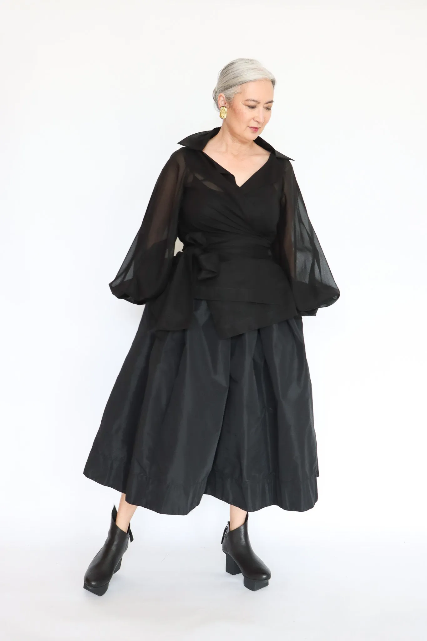 PLUSLAVIE PLÜ Button Up Skirt