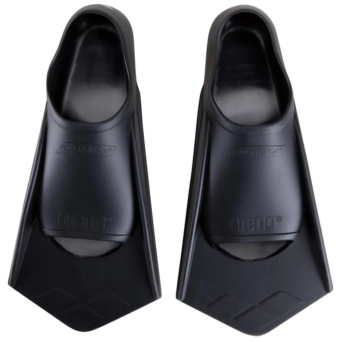 POWERFINS SHORT FINS BLACK