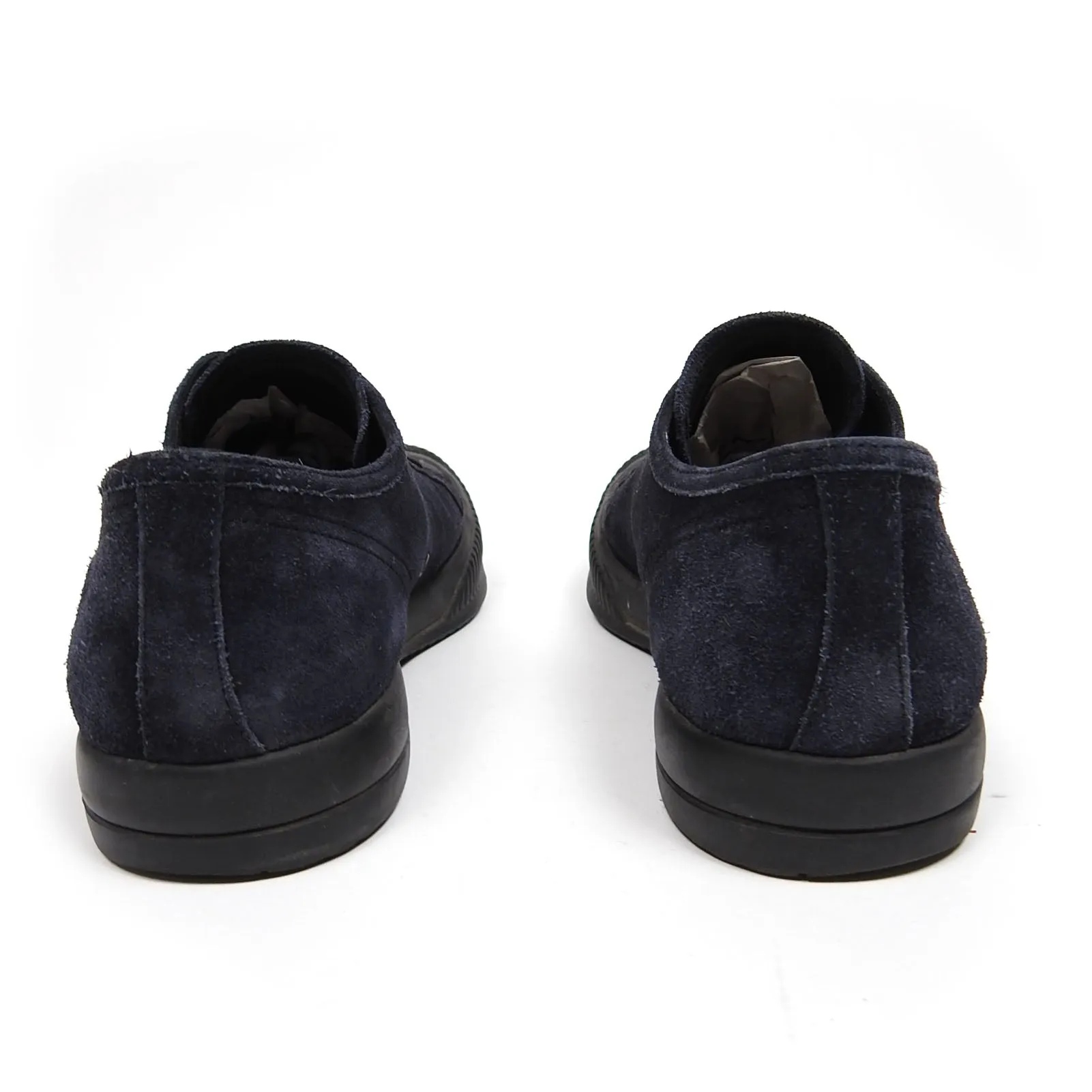 Prada Navy Shell Toe Sneakers Size 8.5