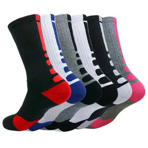Premium Compression Cycling Socks for Men - Ideal for Basketball and Outdoor Sports