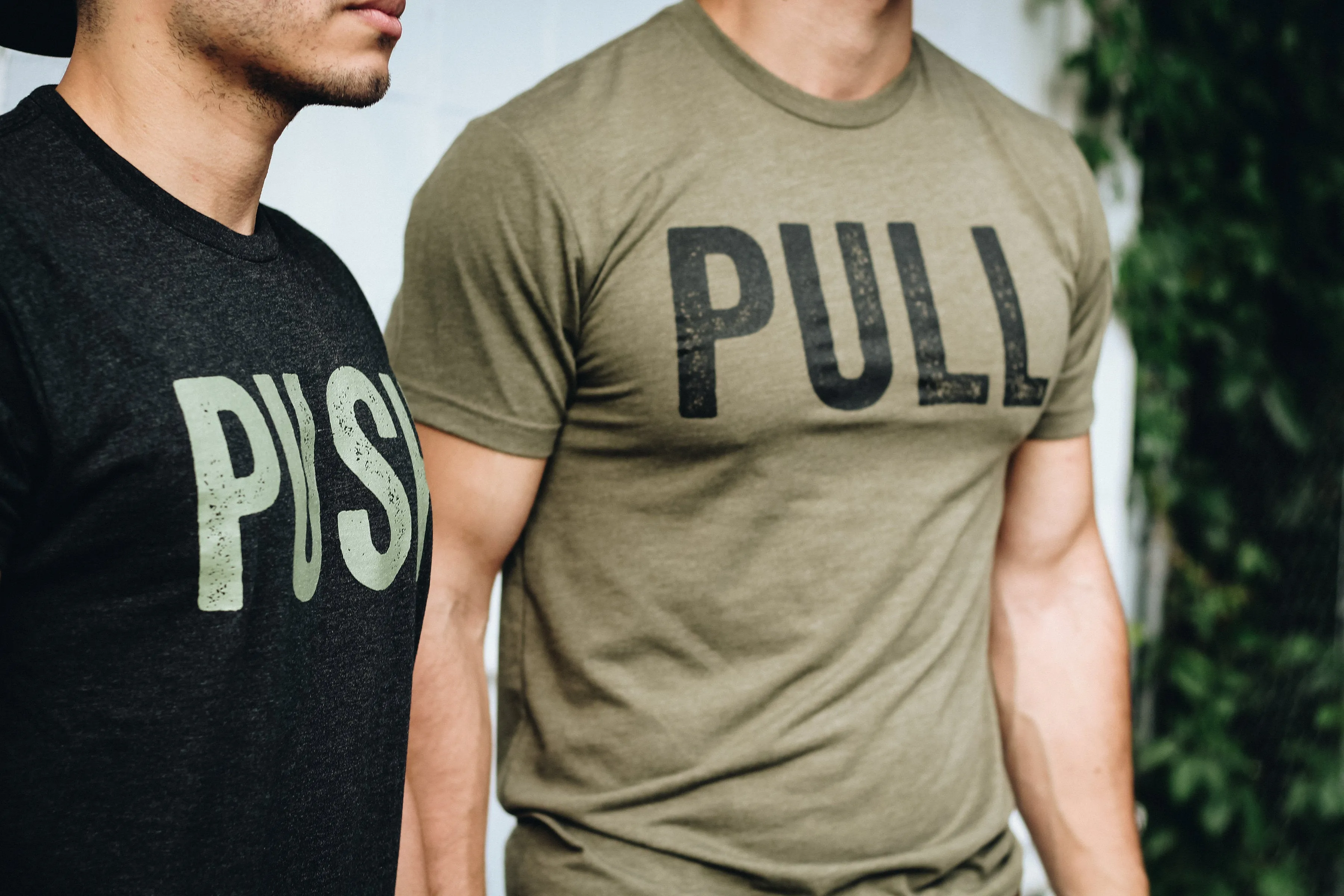 PULL Triblend Tee - Olive