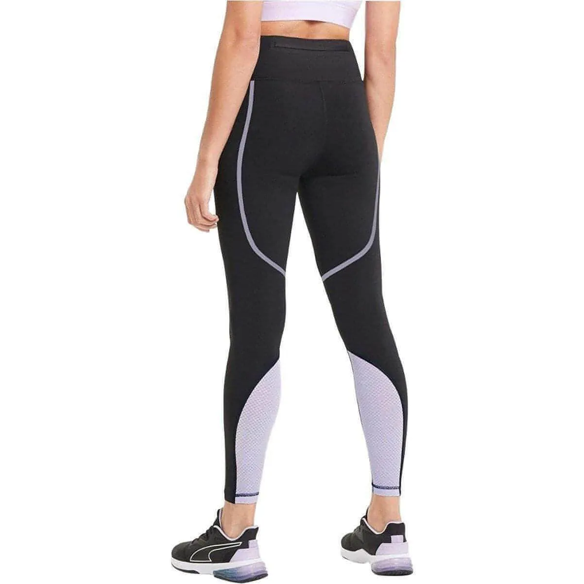Puma Train Bonded High Waist Womens Long Training Tights - Black