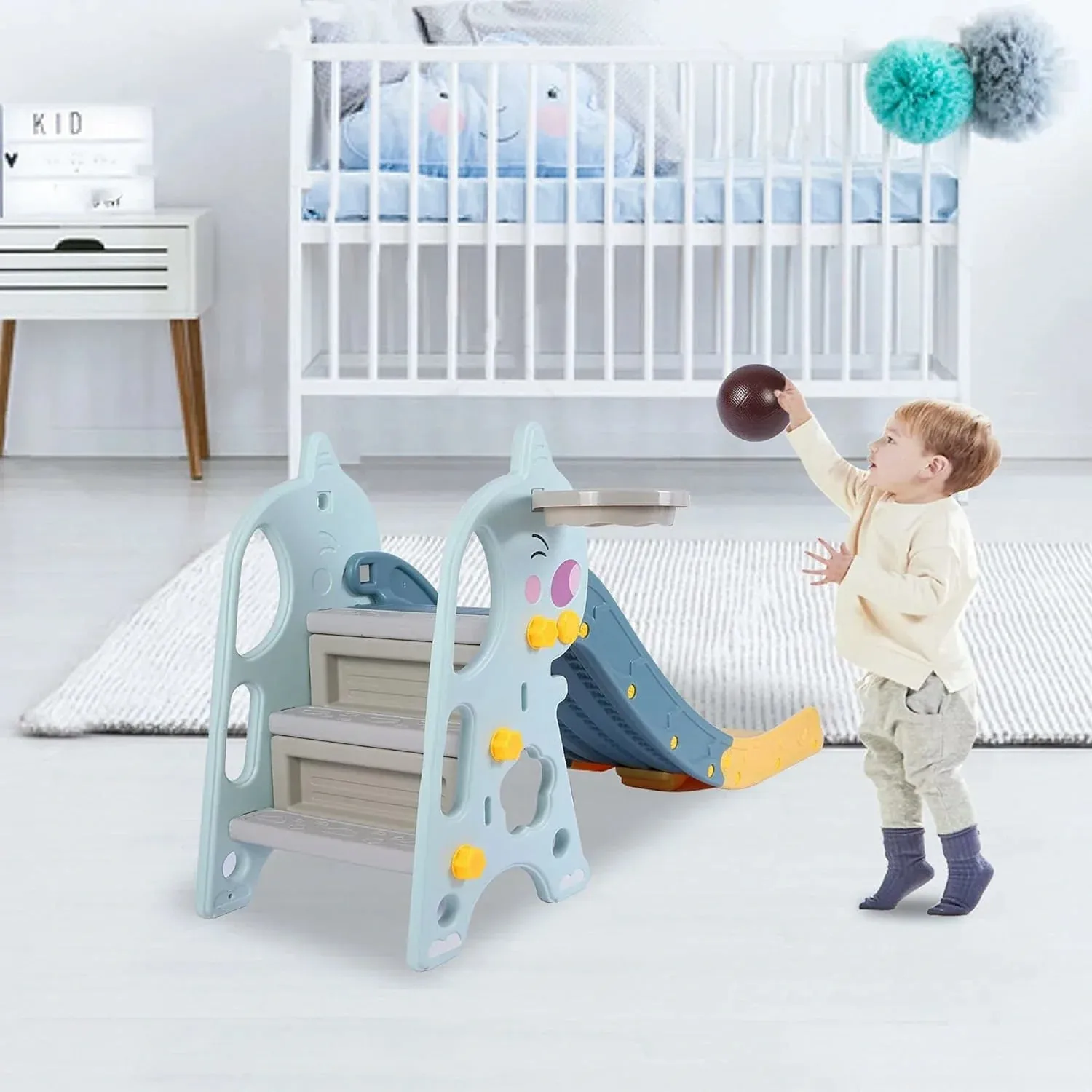 Redcamp 3 in 1 Kids Slide
