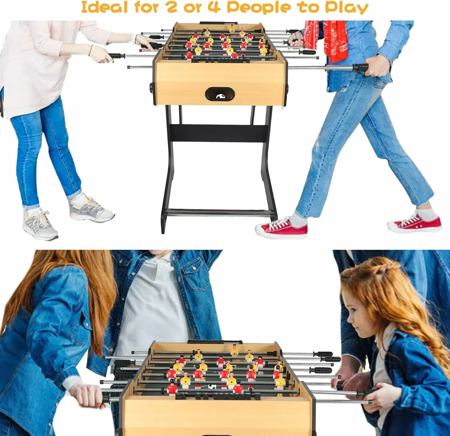 REDCAMP 48" Folding Foosball Table