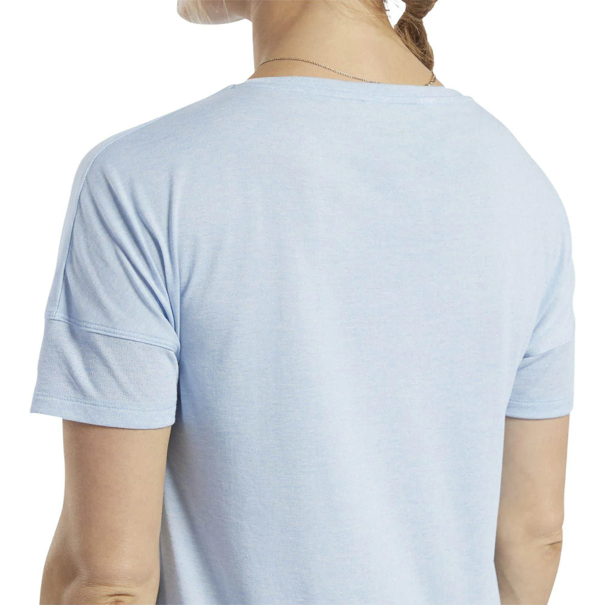 Reebok ActivChill   Cotton Short Sleeve Womens Training Top - Blue