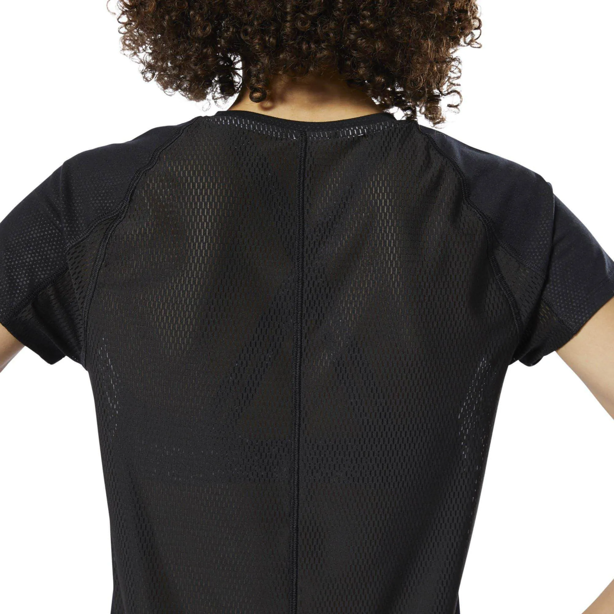 Reebok Smartvent Short Sleeve Womens Training Top - Black