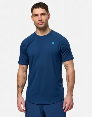 Relentless Tee in Petrol Blue