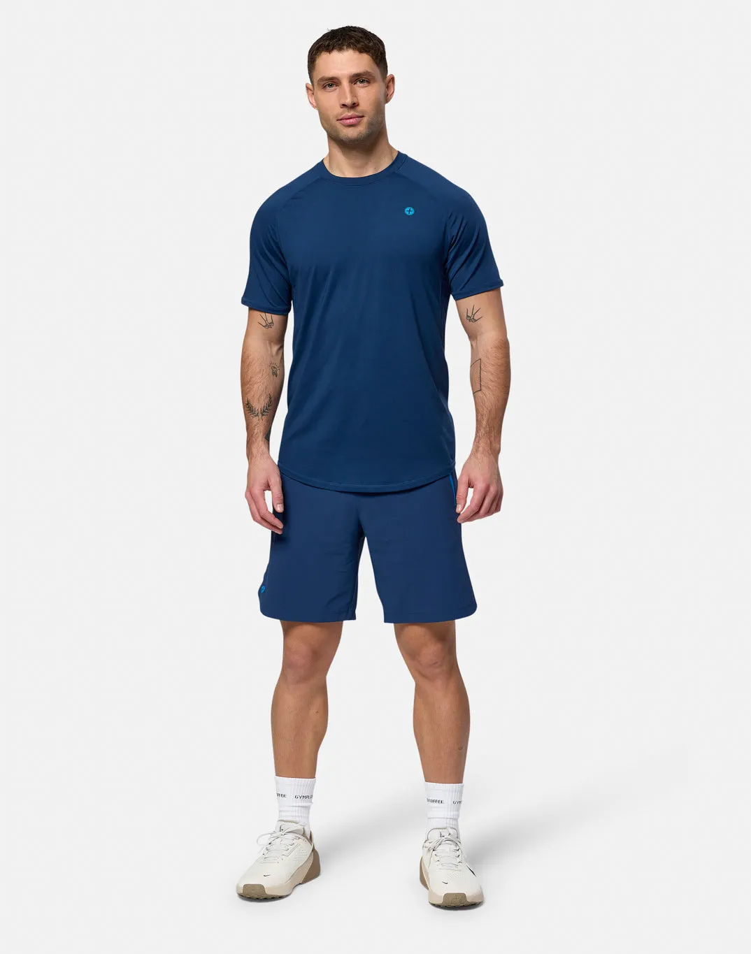 Relentless Tee in Petrol Blue