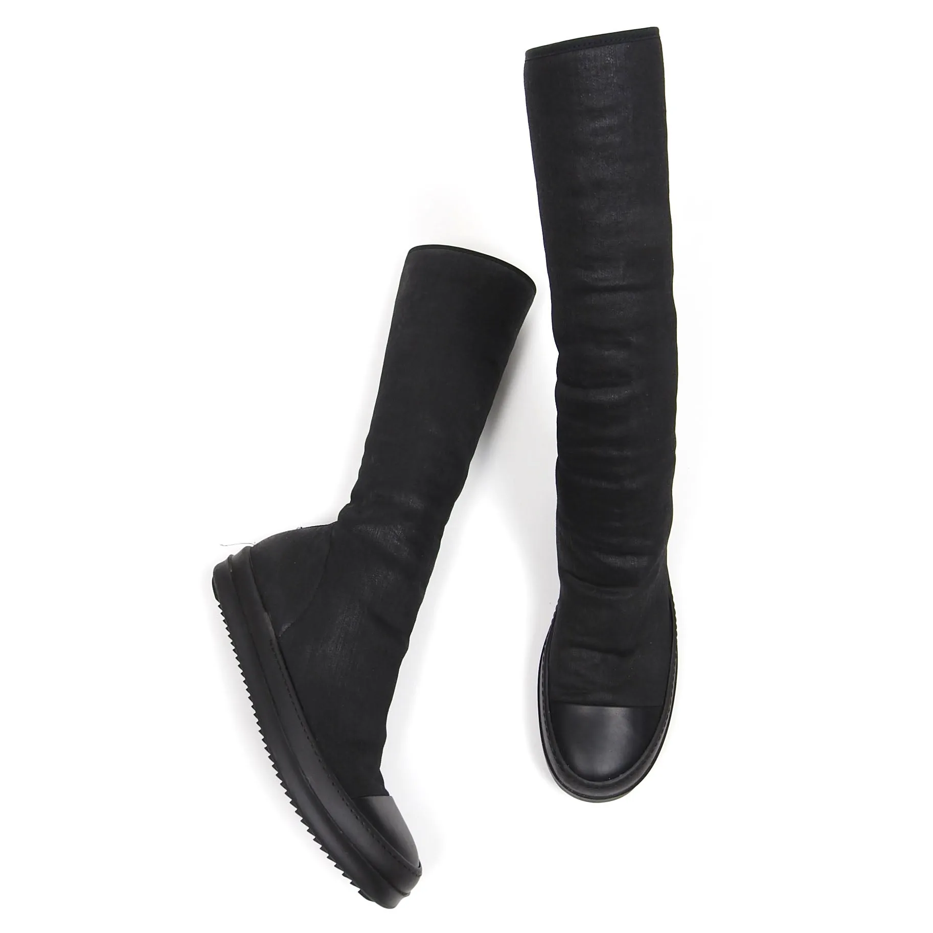 Rick Owens DRKSHDW High Sock Sneakers Size 43