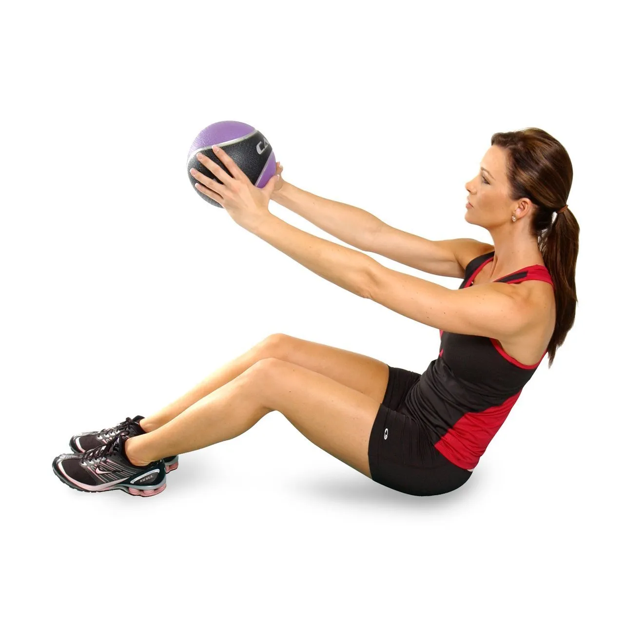 Rubber Medicine Ball - 8 Lb