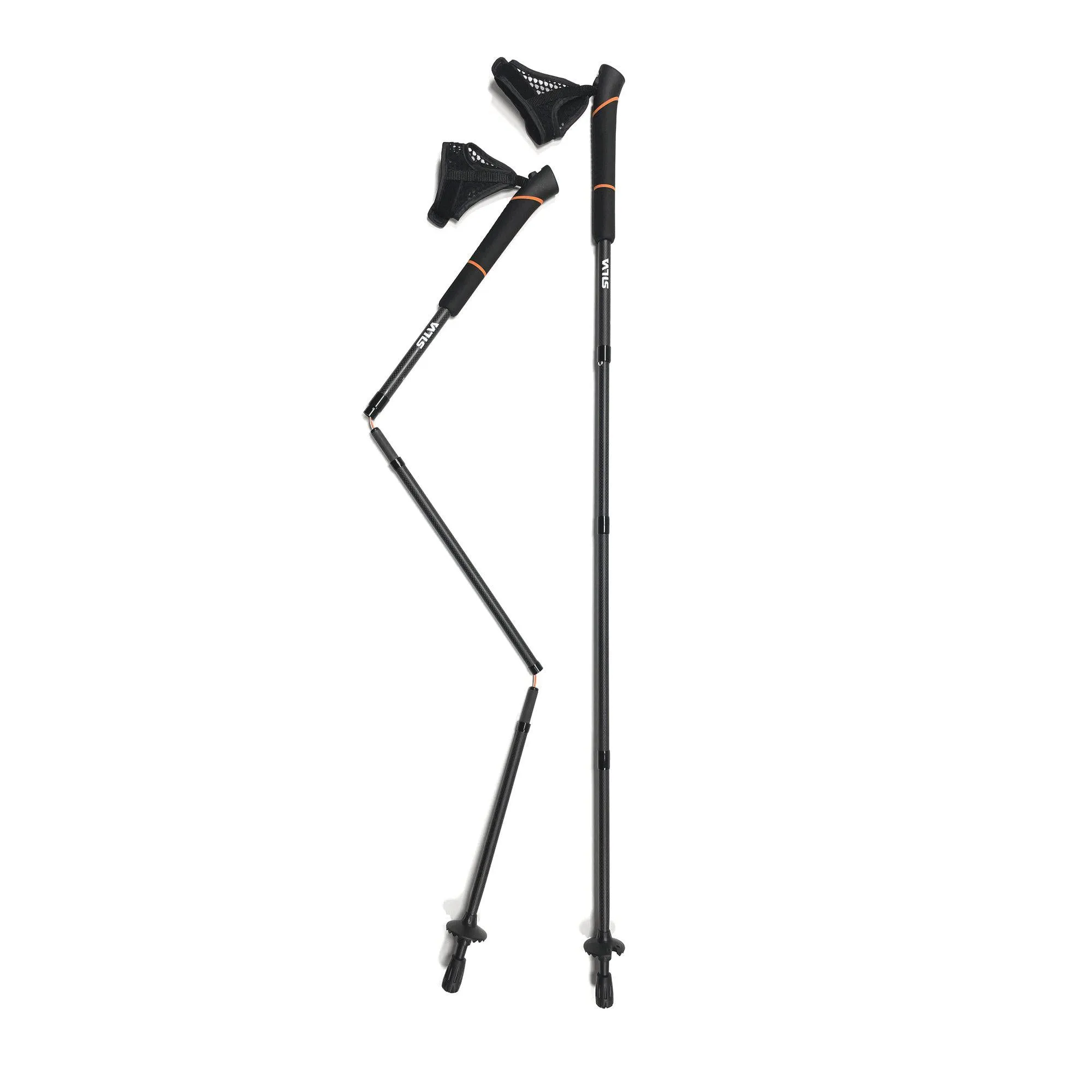 Running poles carbon 115 cm