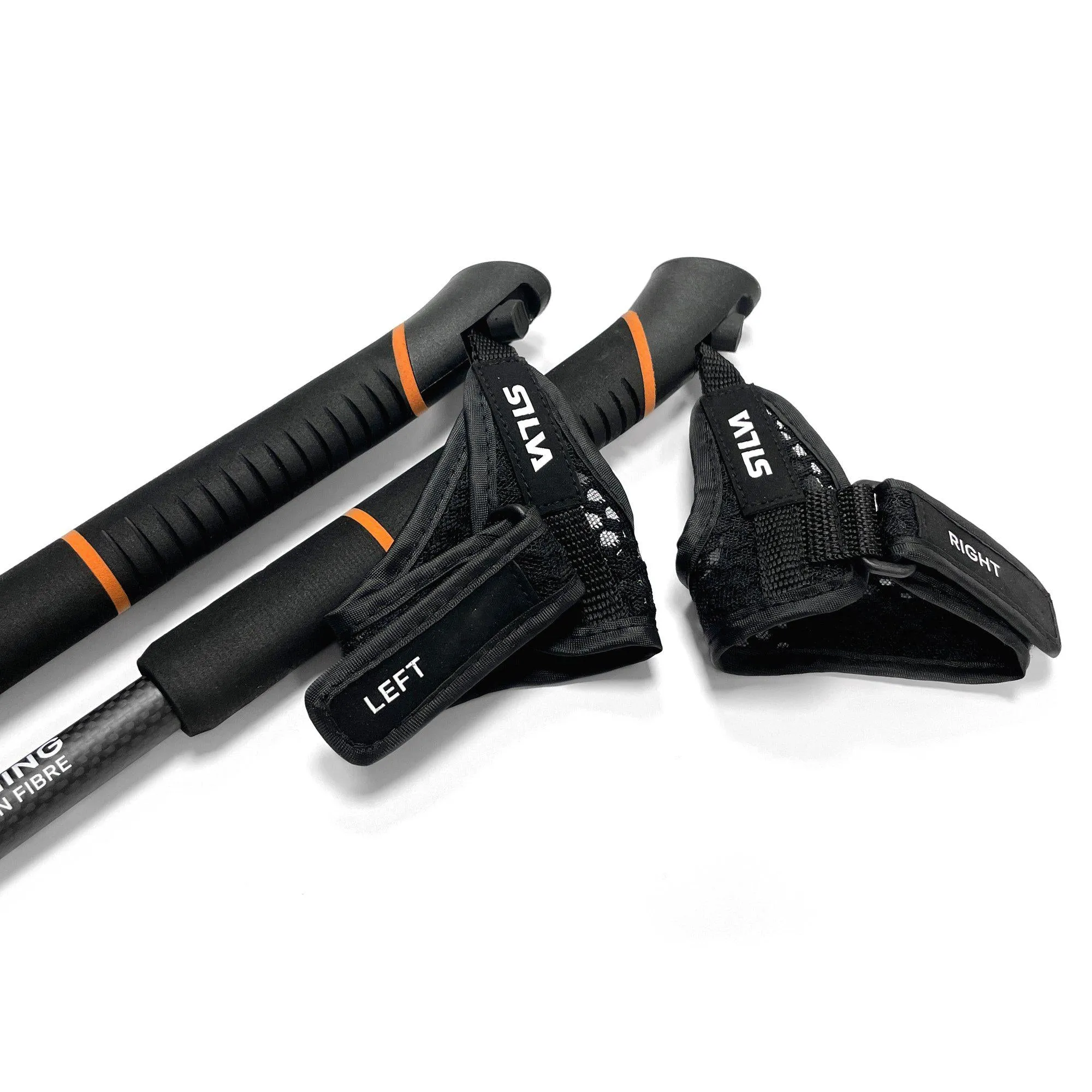 Running poles carbon 115 cm