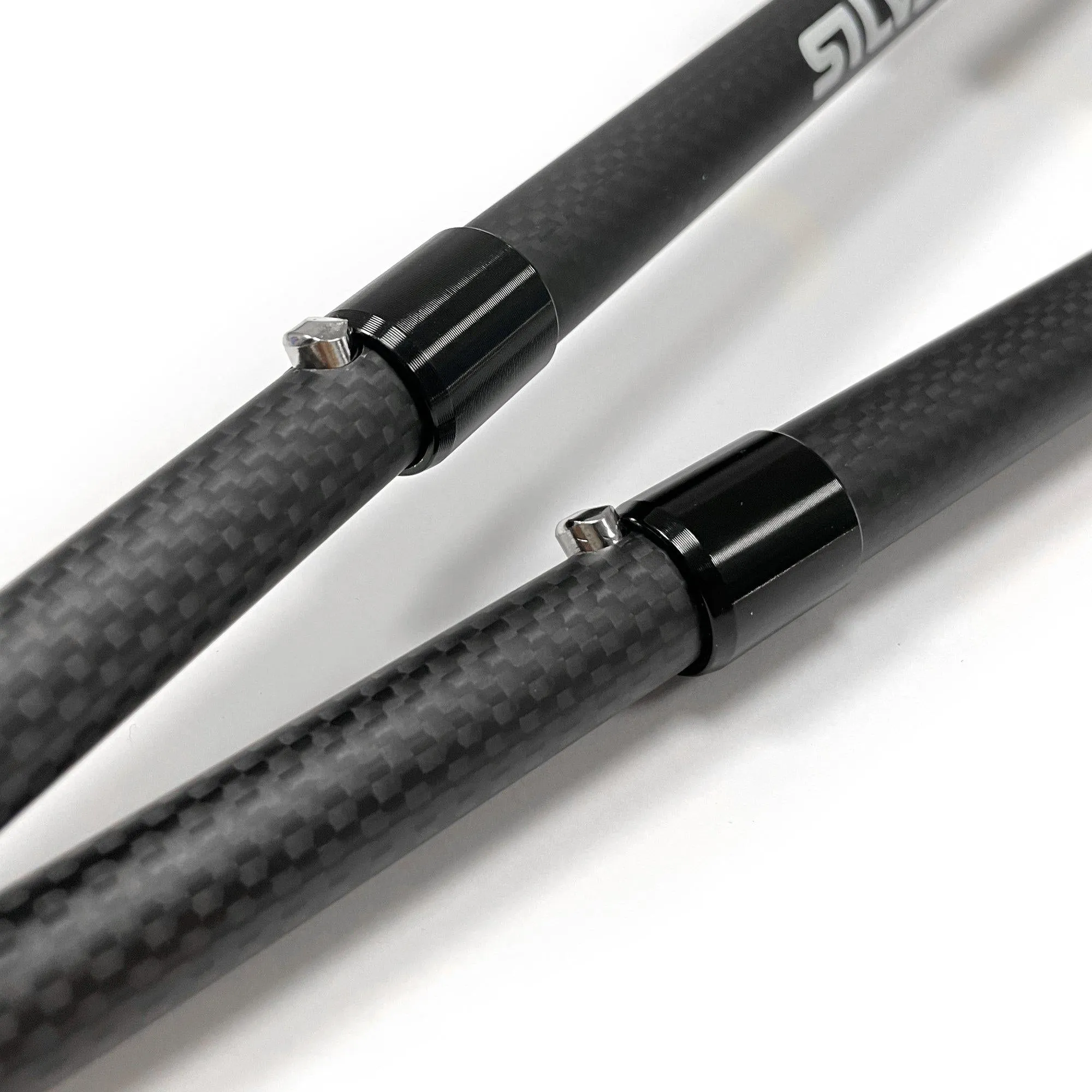 Running poles carbon 115 cm