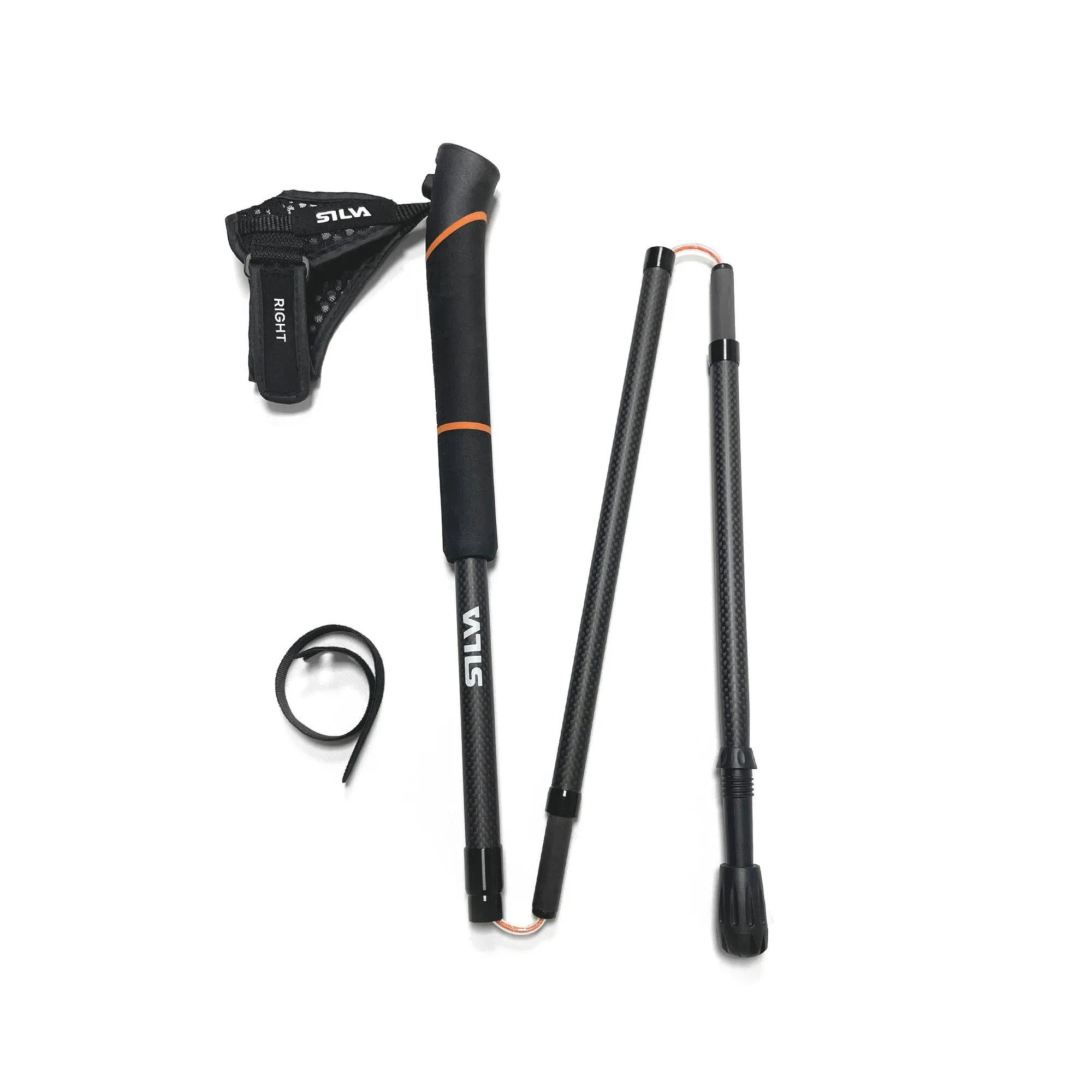 Running poles carbon 115 cm