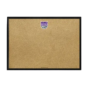 Sacramento Kings: Framed Corkboard