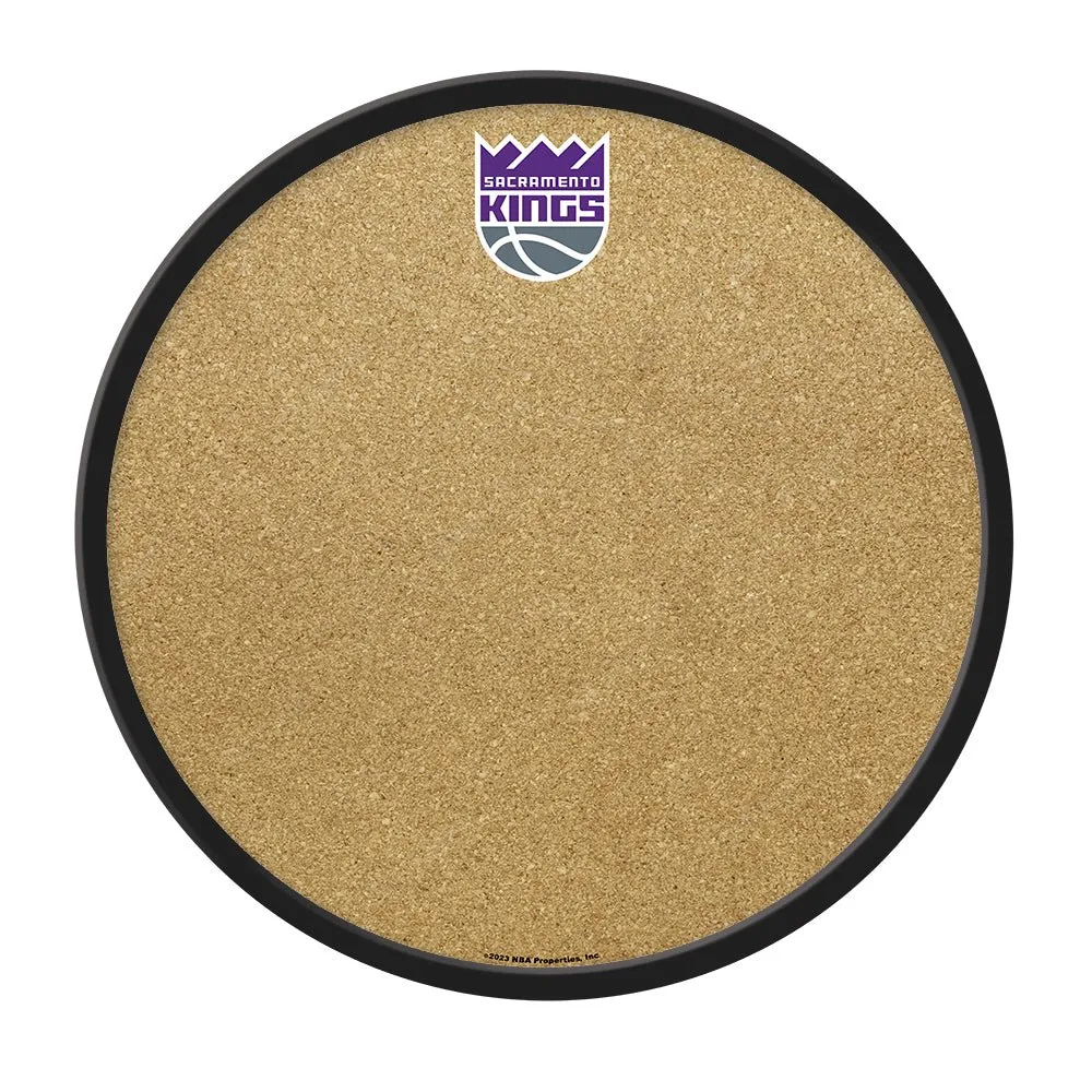 Sacramento Kings: Modern Disc Cork Board