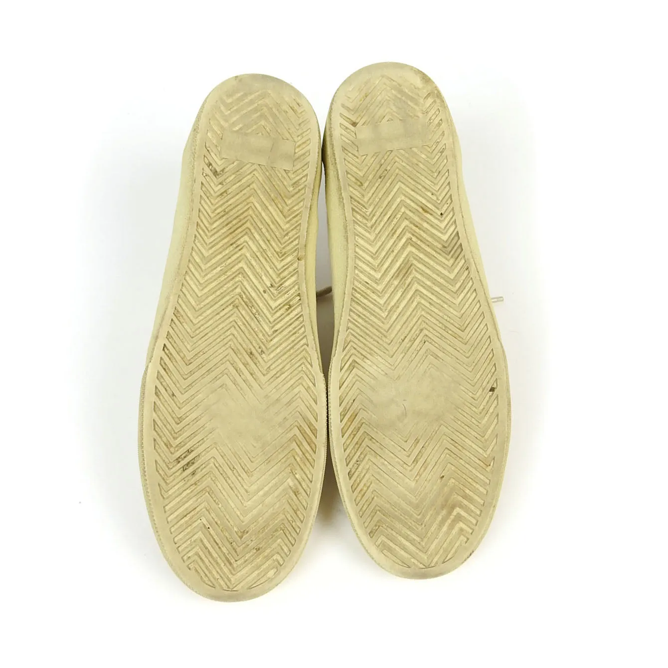Saint Laurent Distressed Canvas Sneakers Size 43