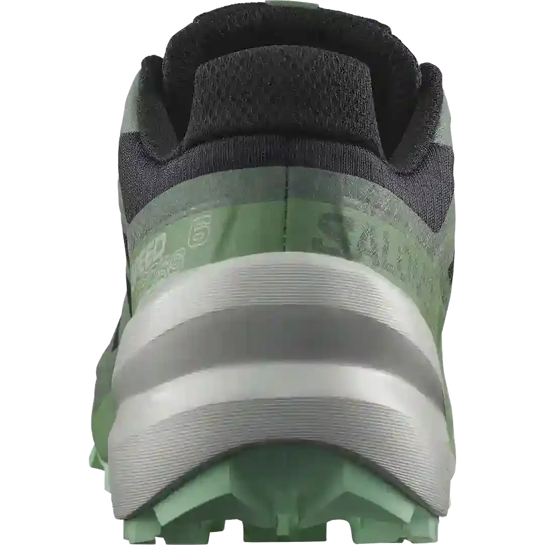 Salomon Speedcross 6 Womens Trail Running Shoes - Black/Laurel Wreath/ Green Ash