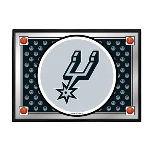 San Antonio Spurs: Team Spirit - Framed Mirrored Wall Sign