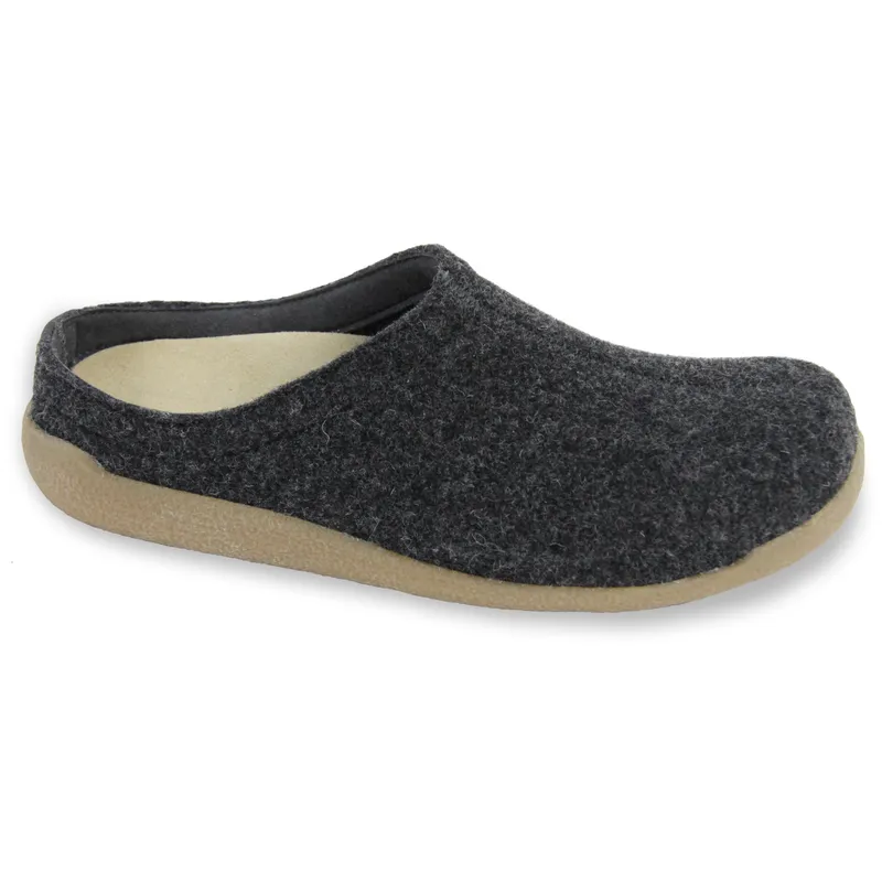 Sanita Lodge Slide by Sanita - CHARCOAL BLACK