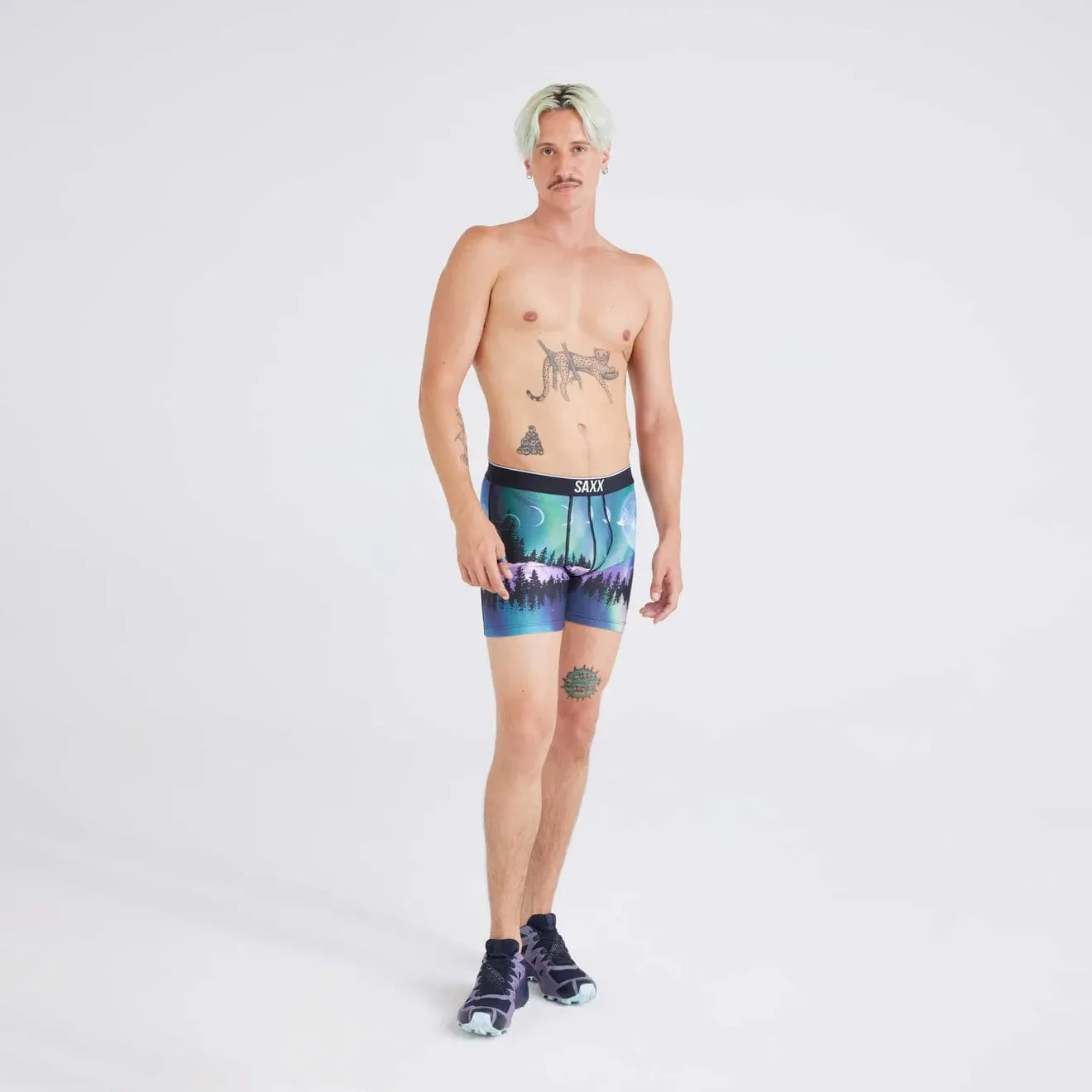 SAXX Mens Volt Breathable Mesh Boxer Brief