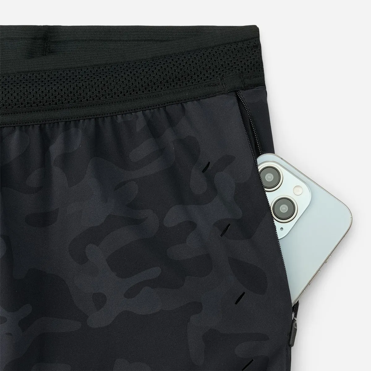 Session Short 2.0 - Black Camo / Liner