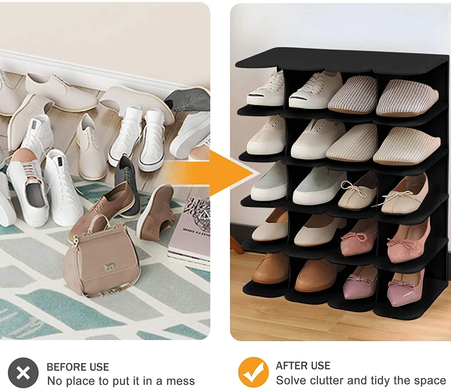 Shoe Storage Rack Organizer by EZB