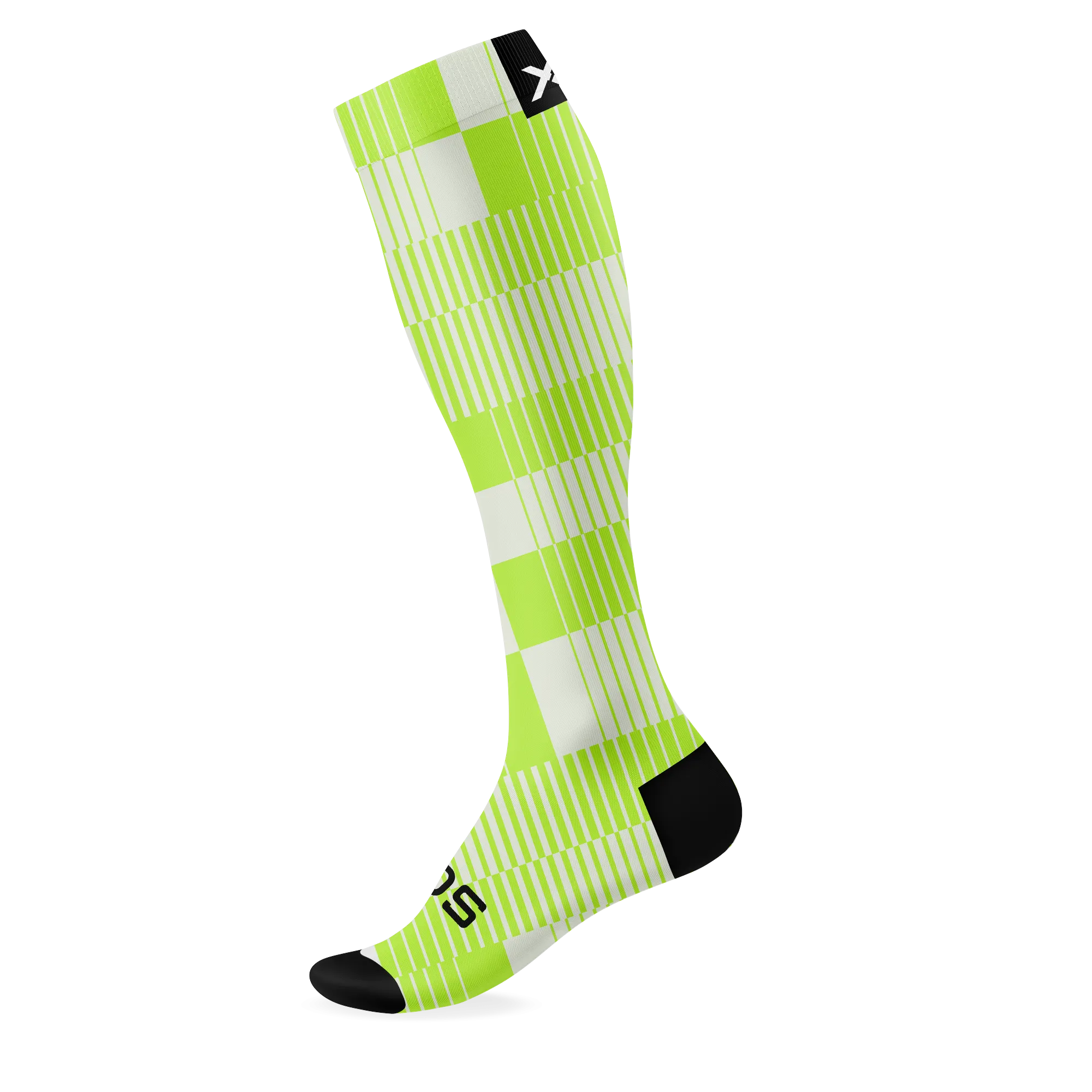 Slight Green Knee High Socks