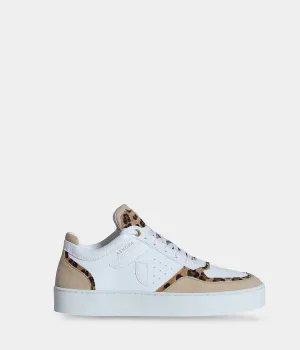Sneaker Matéo Basse Biosourcée & Recyclée Léopard