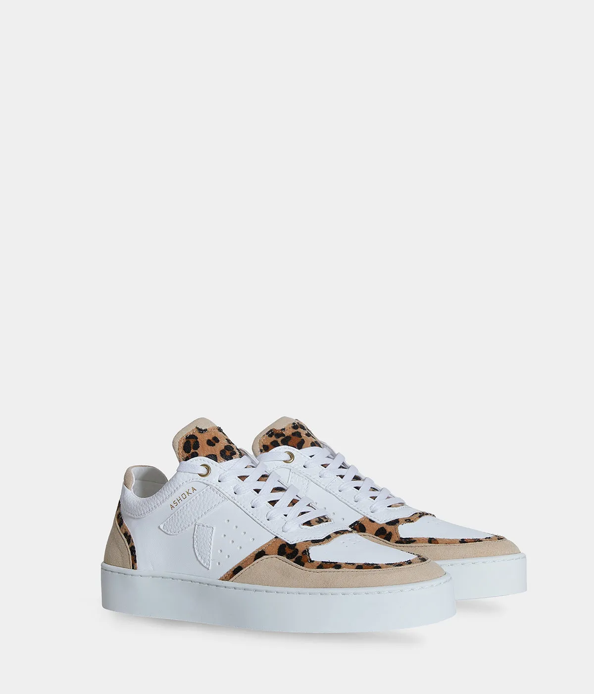 Sneaker Matéo Basse Biosourcée & Recyclée Léopard