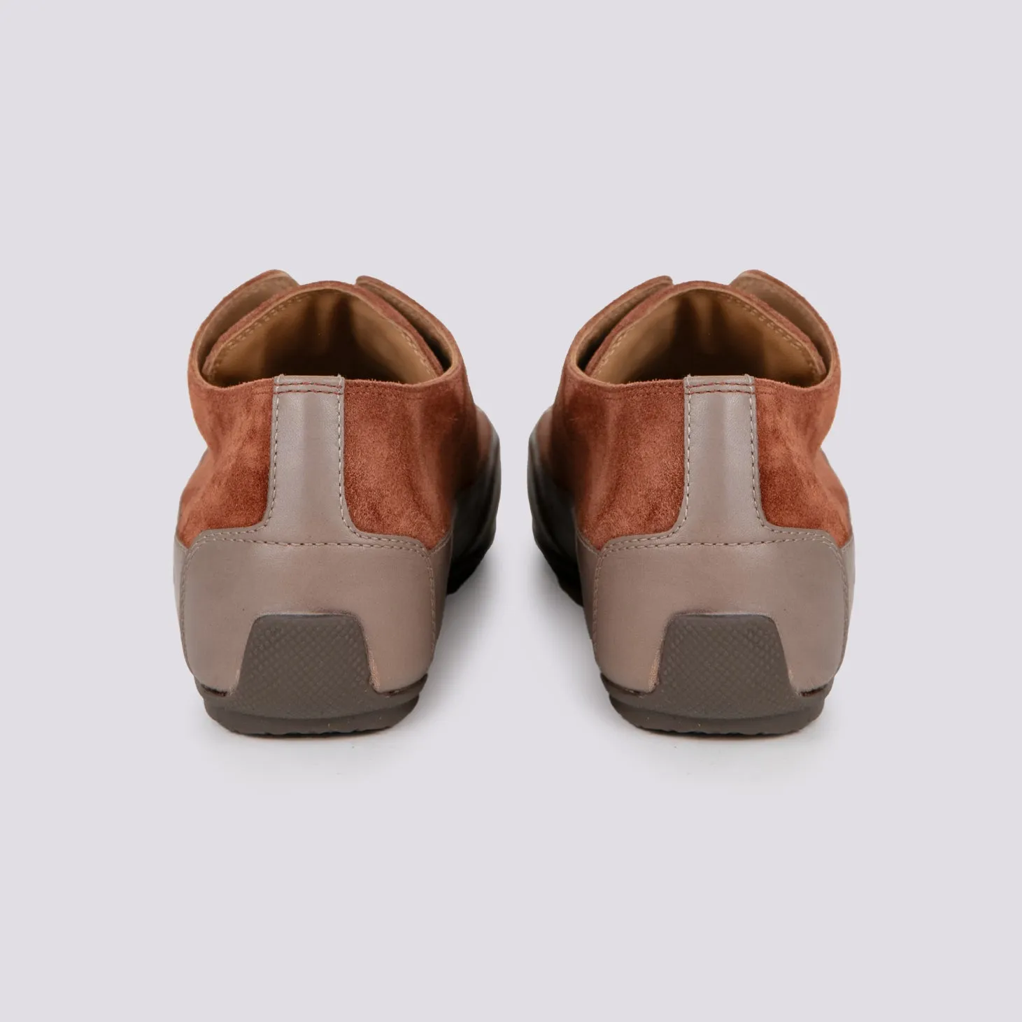 Sneakers Rock in camoscio cognac