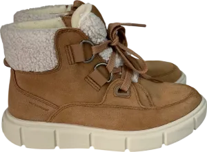 SOREL Beige Lace Waterproof Lace-up Boots UK 4 EU 37 👠